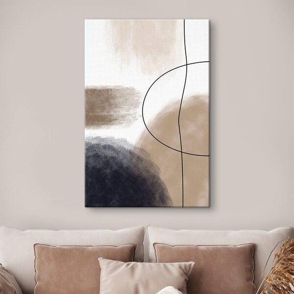 Formes abstraites dans des tons neutres Tableaux Formes abstraites dans des tons neutres