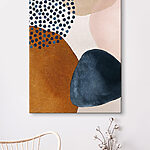 Tableaux Dessin de formes abstraites et de points