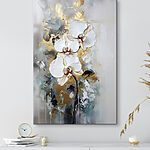 Tableaux Peinture de fleurs blanches