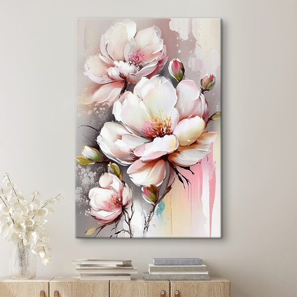 Fleurs élégantes dans un style aquarelle artistique Tableaux Fleurs élégantes dans un style aquarelle artistique