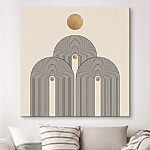 Tableaux Objet circulaire avec une bordure noire