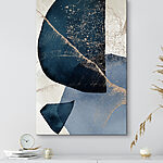 Tableaux Les textures abstraites se fondent en harmonie