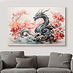 Tableaux Peinture d'un dragon