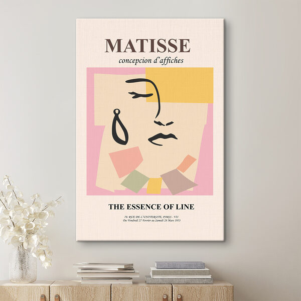 Dessin d'un visage de femme Tableaux Dessin d'un visage de femme