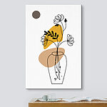 Tableaux Dessin de fleurs dans un vase
