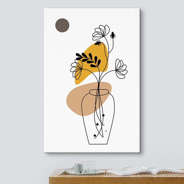 Dessin de fleurs dans un vase Tableaux Dessin de fleurs dans un vase
