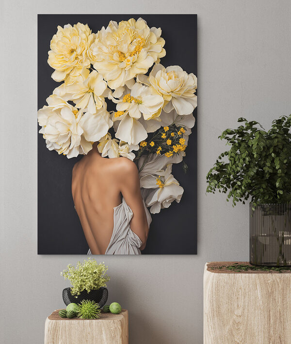 Bouquet de fleurs jaunes Tableaux Bouquet de fleurs jaunes