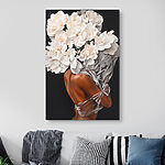 Tableaux Les fleurs s'enlacent gracieusement