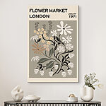 Tableaux Affiche vintage du marché aux fleurs de Londres
