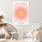 Tableaux Lettre noire sur fond blanc