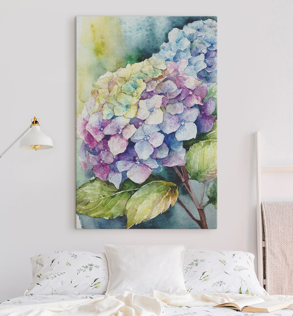 Des fleurs aquarelles aux couleurs vibrantes Tableaux Des fleurs aquarelles aux couleurs vibrantes