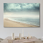 Tableaux Personne marchant sur une plage
