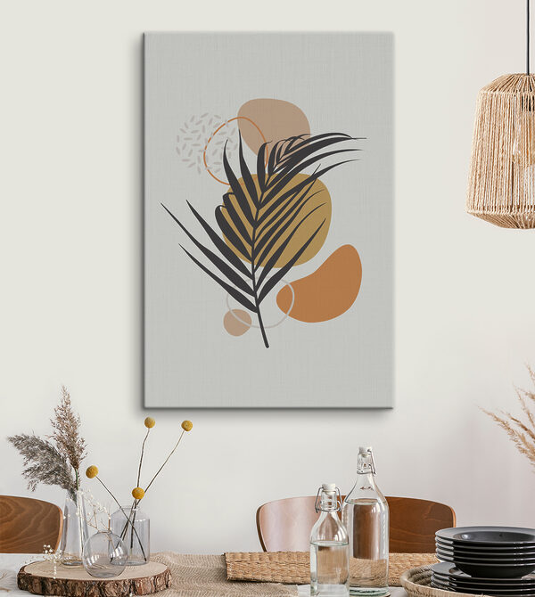 Dessin abstrait de feuilles et de formes Tableaux Dessin abstrait de feuilles et de formes