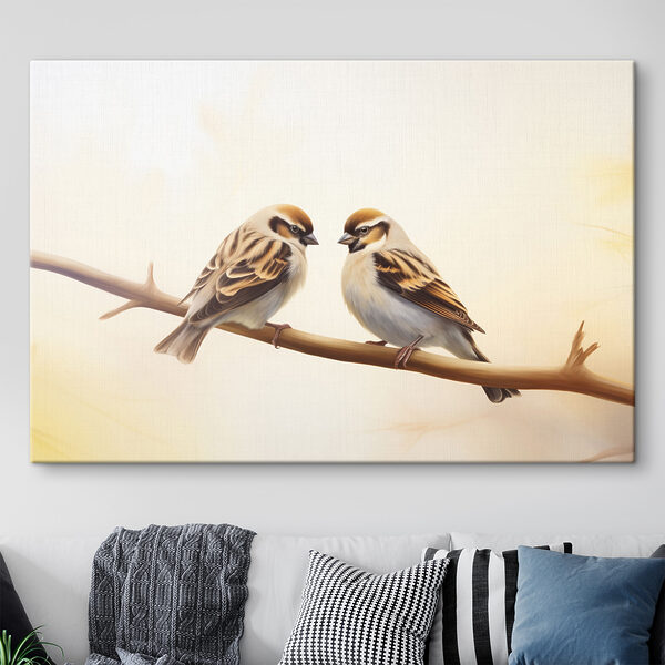 Oiseau assis sur une branche Tableaux Oiseau assis sur une branche