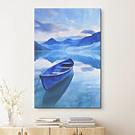 Tableaux Bateau bleu dans l'eau