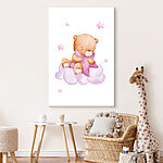 Tableaux Ourson assis sur un nuage