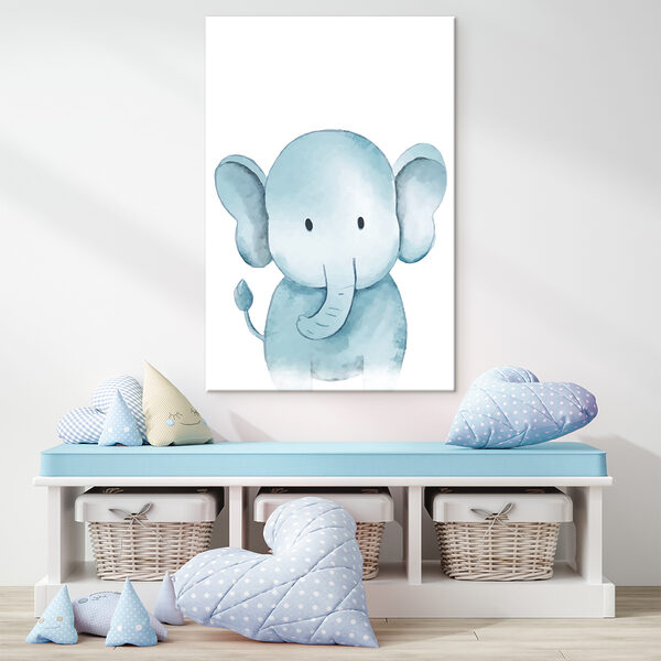 Caricature d'un éléphant Tableaux Caricature d'un éléphant