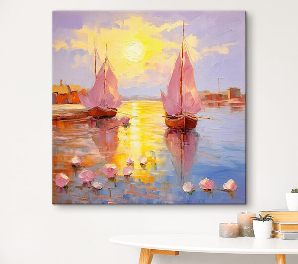 Peinture d'un voilier Tableaux Peinture d'un voilier