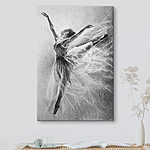 Tableaux Dessin d'une femme qui danse