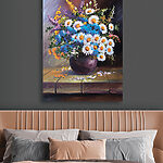 Tableaux Peinture de fleurs dans un vase