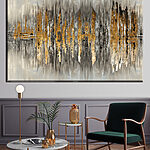 Tableaux Paysage urbain abstrait avec symétrie réfléchie