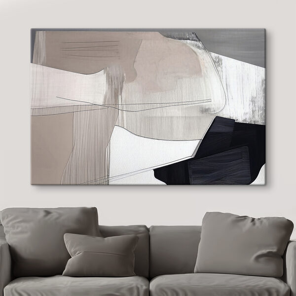 Peinture en noir et blanc Tableaux Peinture en noir et blanc