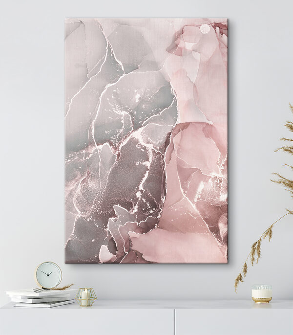 Motif abstrait de marbre pastel Tableaux Motif abstrait de marbre pastel