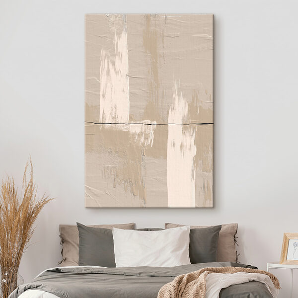 Peinture blanche sur un mur Tableaux Peinture blanche sur un mur