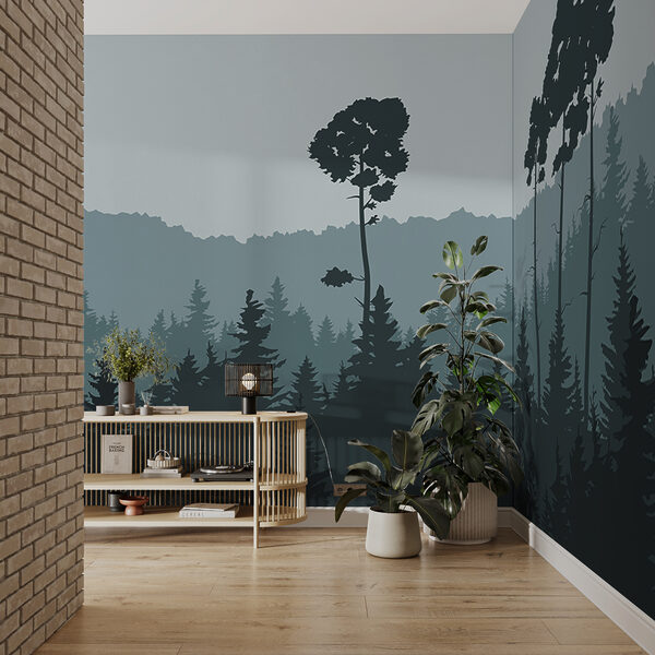 Ombre d'un arbre Papier peint Ombre d'un arbre