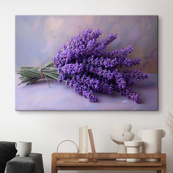 Bouquet de fleurs violettes Tableaux Bouquet de fleurs violettes
