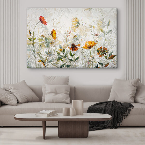 Tableaux Fleurs colorées dans un arrangement délicat (UGS : s38197) Tableaux Tableaux Fleurs colorées dans un arrangement délicat (UGS : s38197)