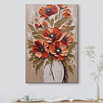Tableaux Peinture de fleurs dans un vase