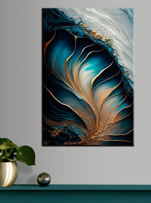 Des vagues de couleurs vibrantes Tableaux Des vagues de couleurs vibrantes