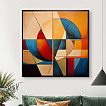 Tableaux Peinture d'un cercle et d'un cercle