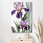 Tableaux Personne tenant une fleur violette