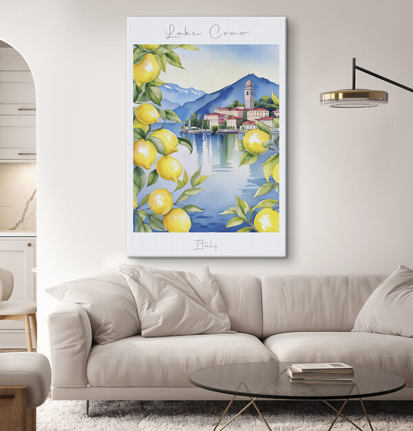Citrons au bord du lac de Côme, Italie Tableaux Citrons au bord du lac de Côme, Italie