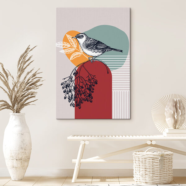 Tableaux Oiseau sur une branche