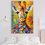 Tableaux Peinture d'une girafe