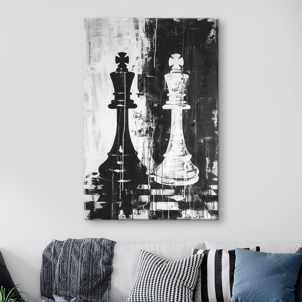 Peinture en noir et blanc d'un phare Tableaux Peinture en noir et blanc d'un phare