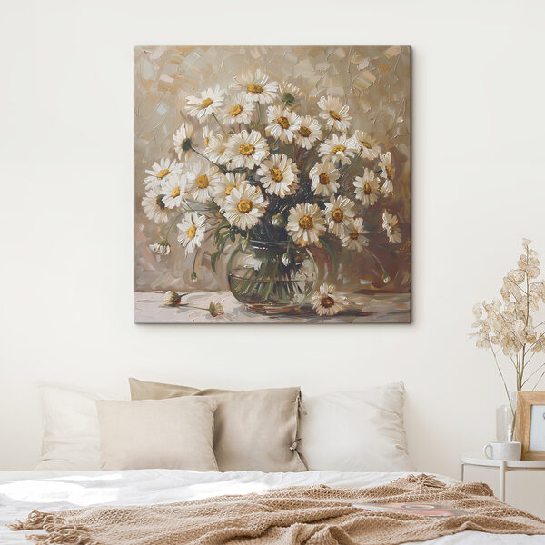 Bouquet de marguerites dans un vase Tableaux Bouquet de marguerites dans un vase
