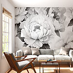 Papier peint Monochrome Blossoms in Bloom