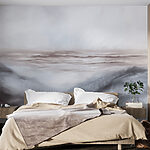 Papier peint Peinture d'un paysage