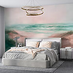 Papier peint Peinture d'une plage