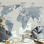 Papier peint Carte du monde