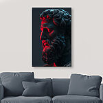 Tableaux Statue d'un homme barbu