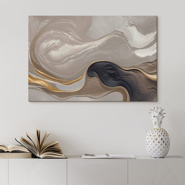 Marbre tourbillonnant aux lignes élégantes Tableaux Marbre tourbillonnant aux lignes élégantes