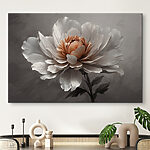 Tableaux Une floraison élégante dans des tons monochromes