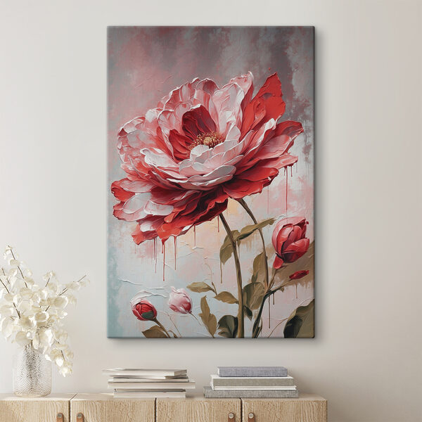 Peinture d'une fleur Tableaux Peinture d'une fleur