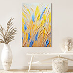 Tableaux Le mouvement vibrant des coups de pinceau