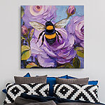 Tableaux Abeille sur une fleur
